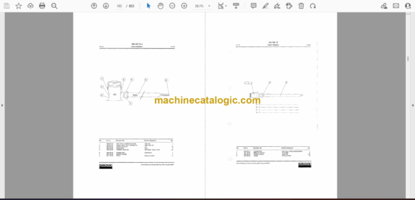 Sandvik Ranger DX700 Drill Rig Parts Manual (111T21626-1) - Image 2