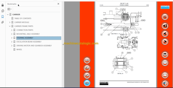 Sandvik DD320-40 Drilling Rig Full Documents (Service, Operator, Maintenance Manual and Parts Catalog) [112D18915] - Image 4