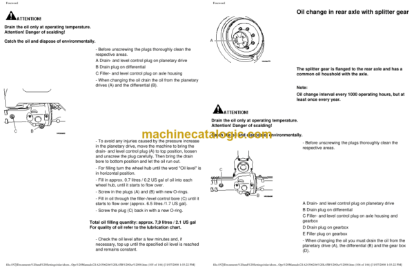Volvo L45B Compact Wheel Loader Operators Manual - Image 4