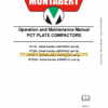 Doosan PCT34, PCT64, PCT114, PCT220 Plate Compactors Operation and Maintenance Manual (Serial Number AZP200101 and Up)