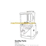 BT RRE160M Reach Truck Quality Parts Manual