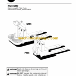 BT PMX, QMX Reach Truck Master Service Manual