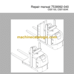 BT OSE100, OSE100W Order Picker Repair Manual