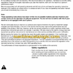 Volvo L25B Compact Wheel Loader Operators Manual