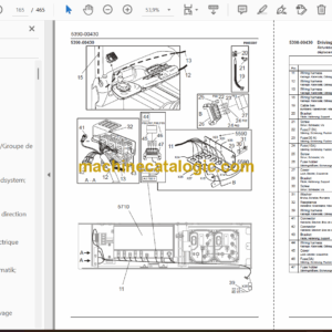BT RRE160M, RRE160MC Reach Truck Quality Parts Manual