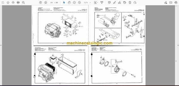 Sandvik ZoomTrack DHA 600S Drill Rig Parts Manual (A006149) - Image 2