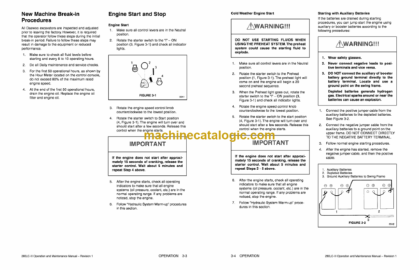 Daewoo Solar 280LC-3 Excavator Operation and Maintenance Manual (Serial Number 5445 and Up) - Image 3
