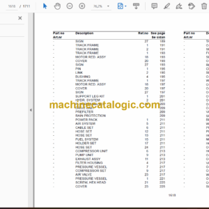 Atlas Copco T40-11 Tier 3 C7.1 SmartROC Parts Manual