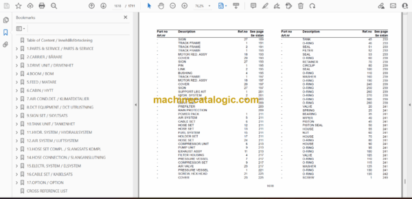 Atlas Copco T40-11 Tier 3 C7.1 SmartROC Parts Manual - Image 2