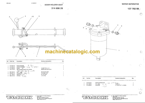 Sandvik Ranger 500 Drill Rig Parts Manual - Image 3