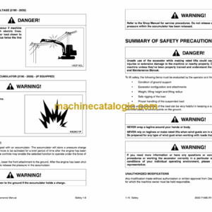 Daewoo Solar 55 Excavator Operation and Maintenance Manual (Serial Number 0001 and Up)