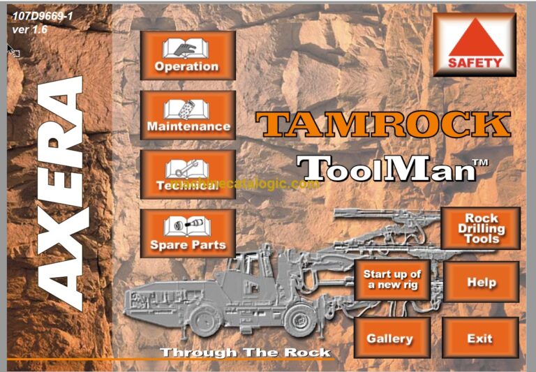 Sandvik Axera 6-240 Full Documents (Service, Operator, Maintenance Manual and Parts Catalog) [107D9669]