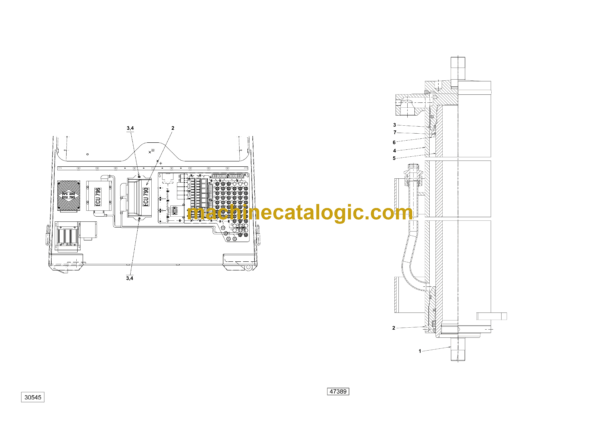 Kalmar DCF 180-250 Forklift Trucks 18-25 tonnes Spare Parts Catalogue - Image 3