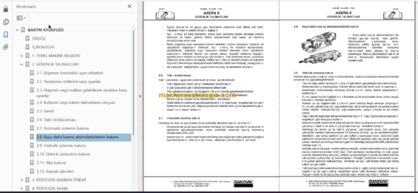 Sandvik Axera 6-240 Full Documents (Service, Operator, Maintenance Manual and Parts Catalog) [107D9669] - Image 3