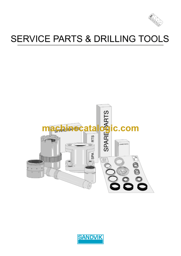 Sandvik DP1100i, DP900i Tier 3 Drill Rig Parts Manual (150827)