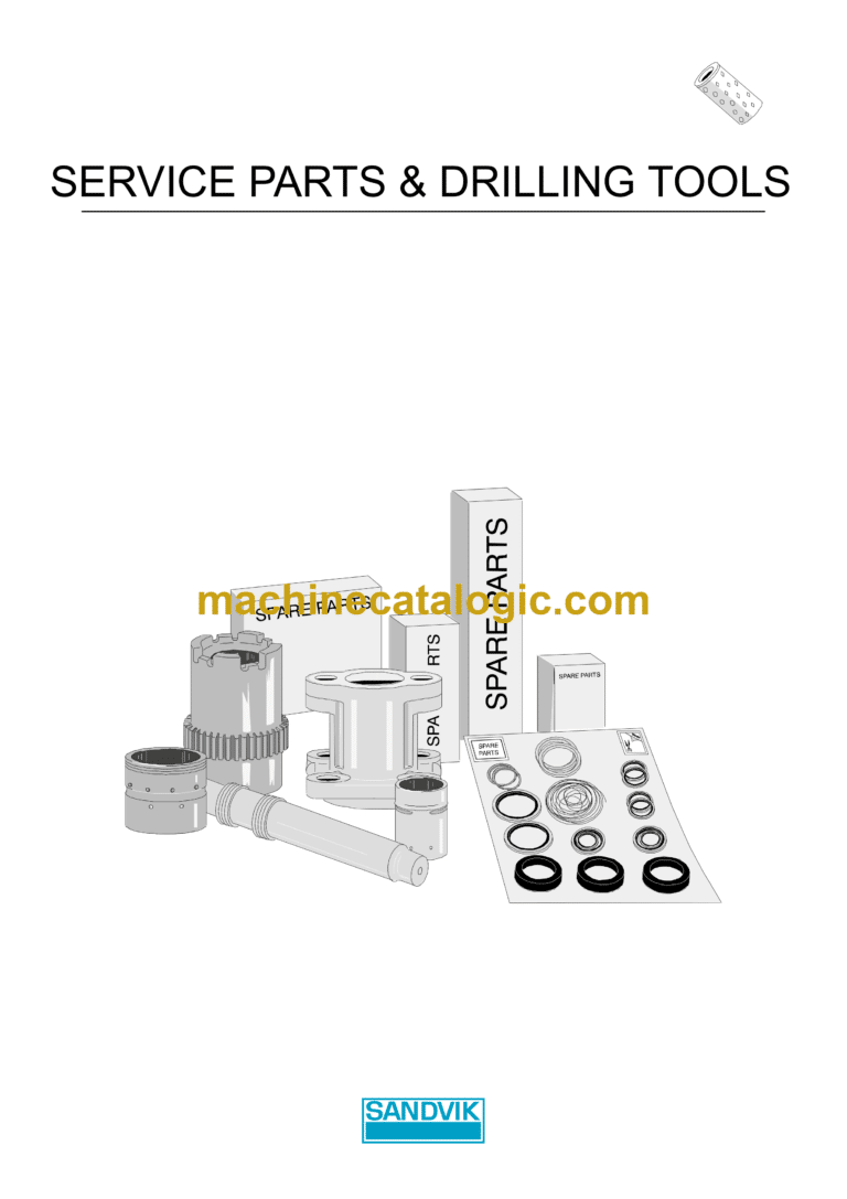 Sandvik DP1100i, DP900i Tier 3 Drill Rig Parts Manual (150827)