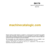 Daewoo DH170 Excavator Operation and Maintenance Manual (2022-7052)