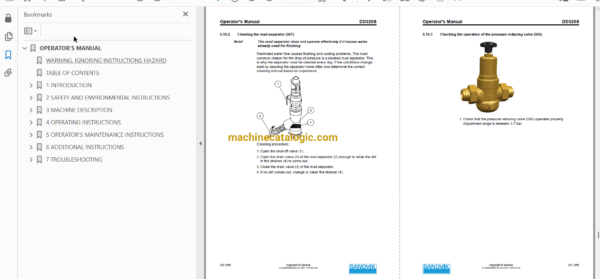Sandvik DD320S Drilling Rig Full Documents (Service, Operator, Maintenance Manual and Parts Catalog) [L20D7244D] - Image 2