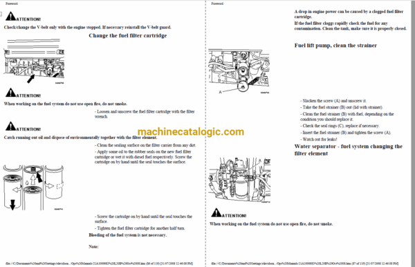 Komatsu Valmet 765 Parts Manual - Image 4