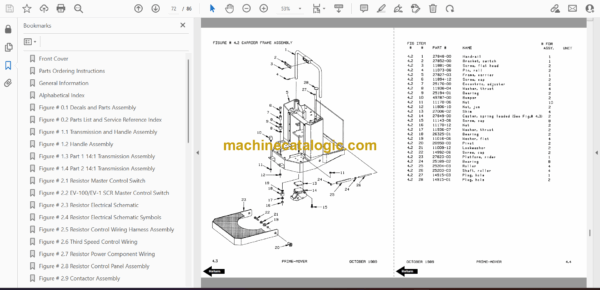 BT HT80W Hand Pallet Truck Operator and Parts Manual - Image 2