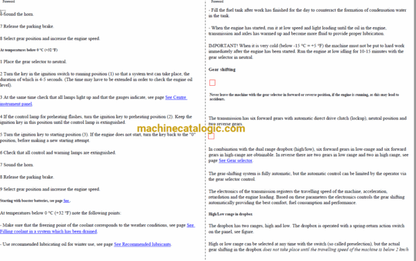 Volvo A450D Articulated Dump Truck Operators Manual - Image 3