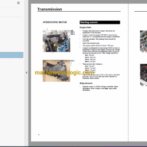 Komatsu Valmet 830, 840.1, 860.1, 890.1 Workshop Manual