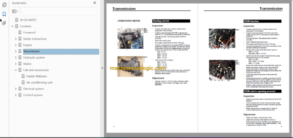 Komatsu Valmet 830, 840.1, 860.1, 890.1 Workshop Manual - Image 2