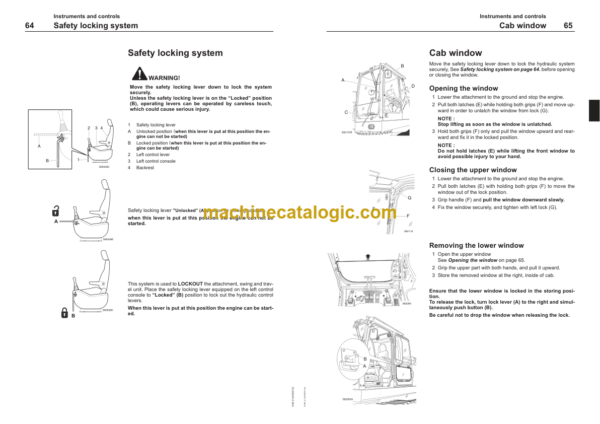 Volvo EC240B Excavator Operators Manual - Image 3