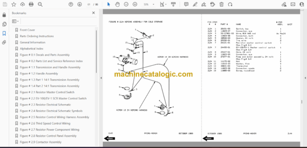 BT HT80W Hand Pallet Truck Operator and Parts Manual - Image 3
