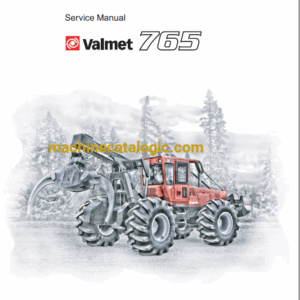 Komatsu Valmet 765 Service Manual