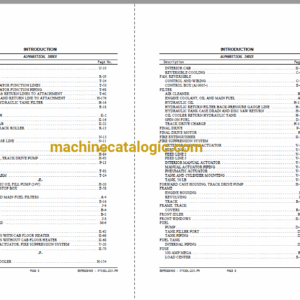 Komatsu XT430L-2 Crawler Feller Buncher, Harvester Parts Book (BEPB026400)