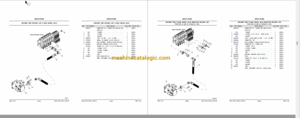 Komatsu XT430L-2 Crawler Feller Buncher, Harvester Parts Book (BEPB026400) - Image 3