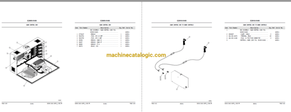 Komatsu XT445L-2 Crawler Feller Buncher, Harvester Parts Book (BEPB026500) - Image 3