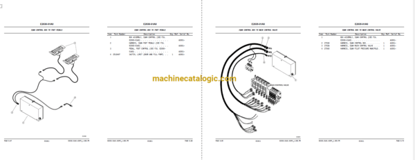 Komatsu XT445L-2 Crawler Feller Buncher, Harvester Parts Book (BEPB026500) - Image 4