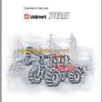 Komatsu Valmet 765 Operators Manual