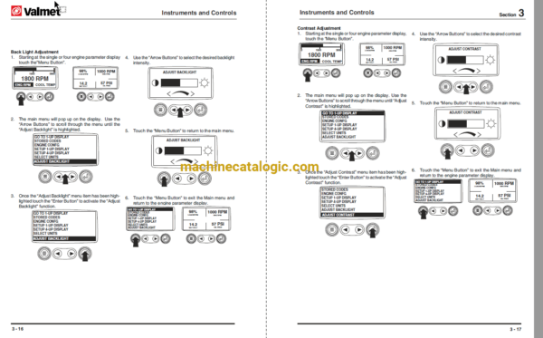 Komatsu Valmet 765 Operators Manual - Image 3