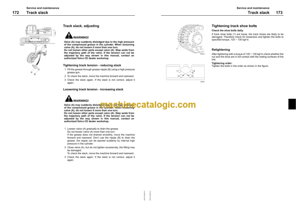 Volvo EC290B Excavator Operators Manual - Image 2