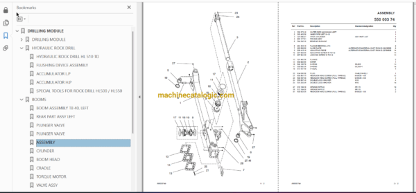 Sandvik DD320-40 Drilling Rig Full Documents (Service, Operator, Maintenance Manual and Parts Catalog) [108D15059] - Image 4