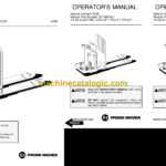 BT HX65 Forklift Operator and Parts Manual