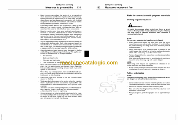 Volvo EC290B Excavator Operators Manual - Image 3