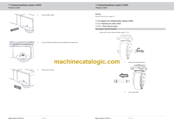 BT SWE120XR Pedestrian Stacker Repair Manual - Image 3