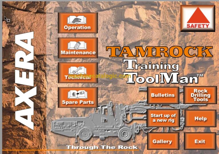 Sandvik Axera 8S-360C Full Documents (Service, Operator, Maintenance Manual and Parts Catalog) [107D11200-]