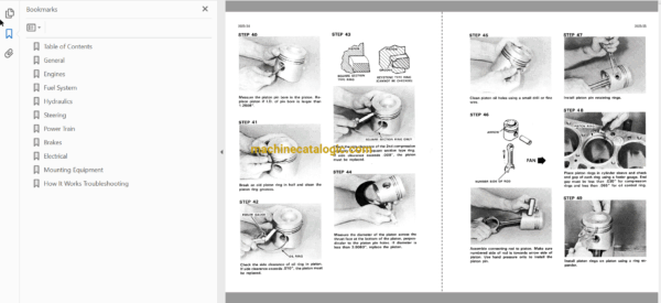 Case 580B Loader Backhoe Service Manual - Image 4