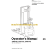BT SWE100, SWE120, SWE140 Pedestrian Stacker Operators Manual