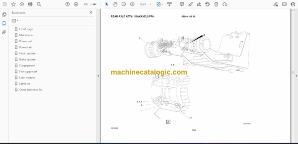 Atlas Copco MT436B Minetruck Parts Manual (8997380400) - Image 2