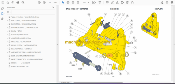 Atlas Copco 235 Boltec Parts Manual - Image 2