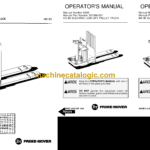 BT HX80 Forklift Operator and Parts Manual