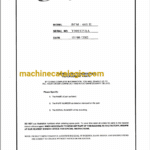Ingersoll Rand ECM660-2 Blasthole Drill Rig Parts Manual