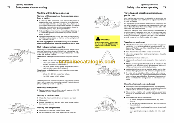 Volvo L150E, L180E, L220E Wheel Loader Operators Manual - Image 3