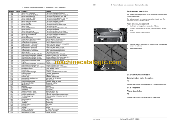 Kalmar DCF 180-250 Forklift Trucks 18-25 tonnes Workshop Manual - Image 3